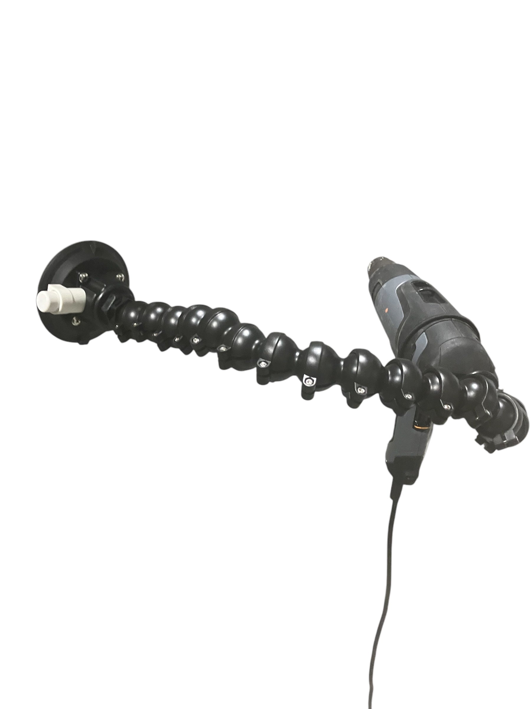 Heatgun holder with 4” suction cup