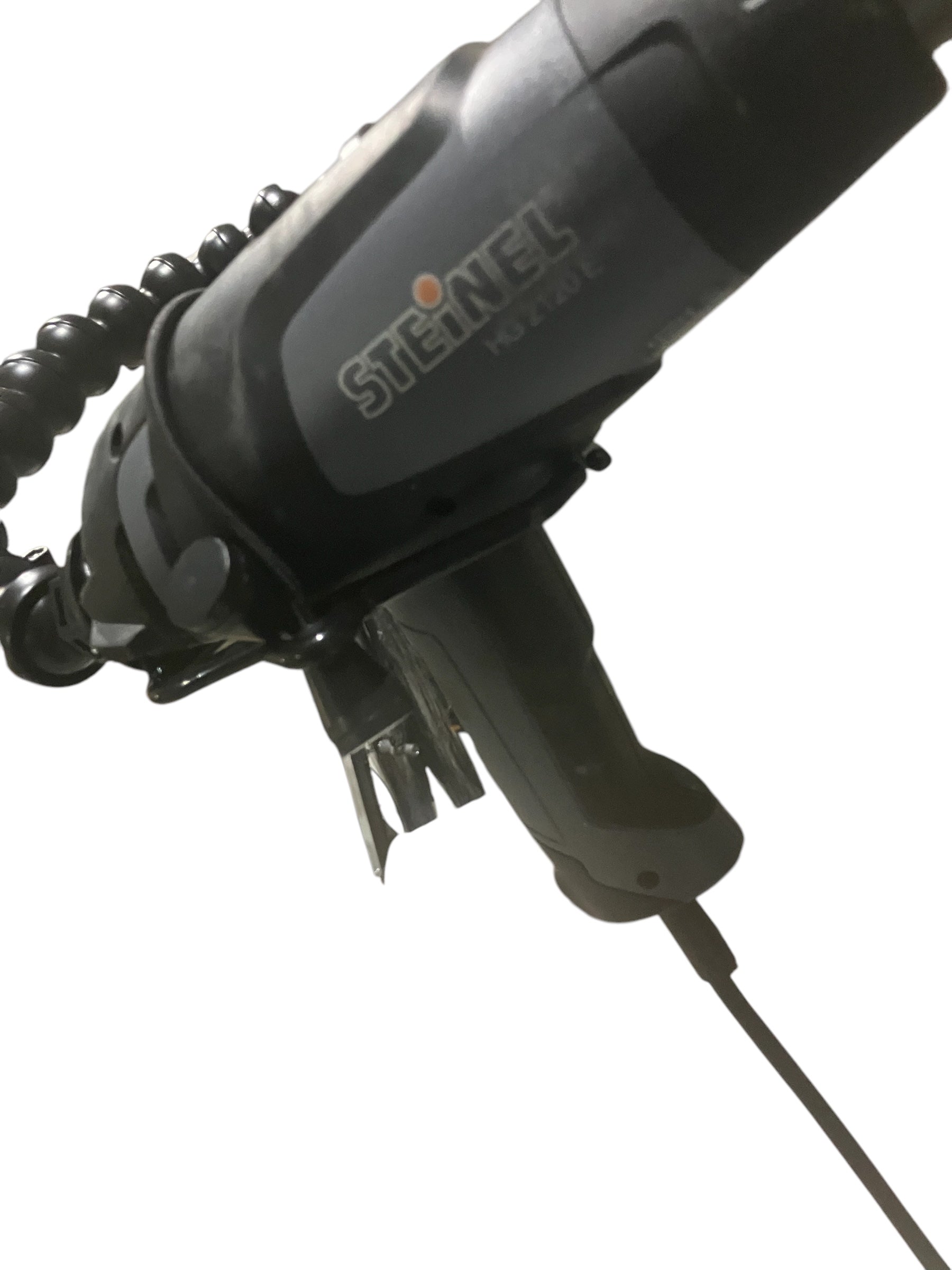 Heatgun holder with 4” suction cup
