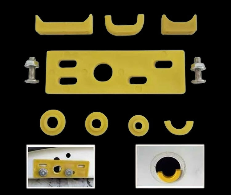 Hole protection set