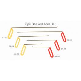 6pc Shaved Tool Set - Euro Dent Tools