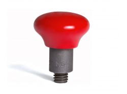 M64-R tip metal tip with red vinyl cap