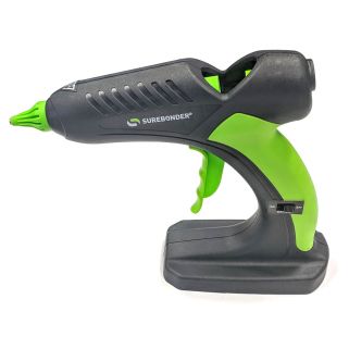 Surebonder battery powered glue gun with makita adapter (no batteries)