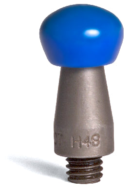 H48-B metal tip blue vinyl cap - Euro Dent Tools