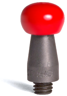 H48-R metal tip red vinyl cap - Euro Dent Tools