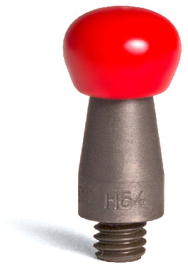 H64-R metal tip red vinyl cap - Euro Dent Tools