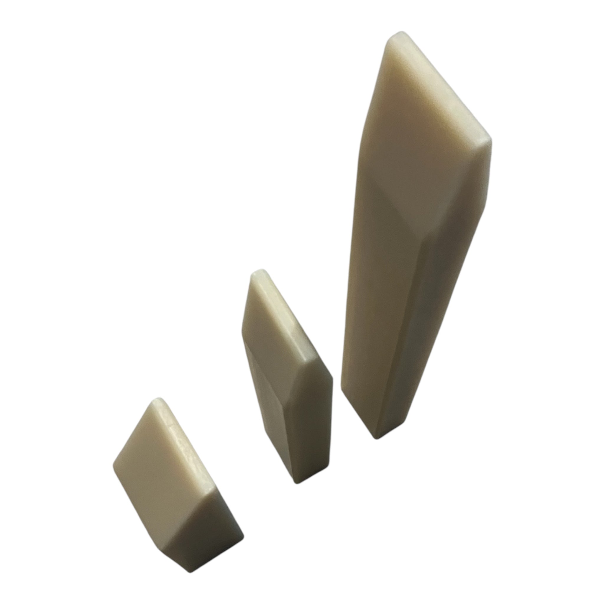 3 pc hard plastic chisel set
