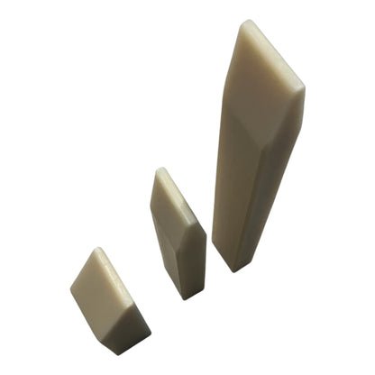 3 pc hard plastic chisel set