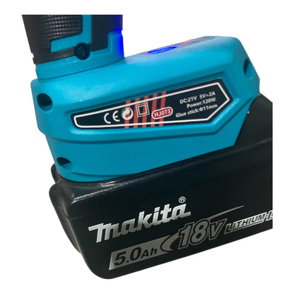 Cordless PDR Hot Melt Glue Gun – Makita 18V Compatible – Adjustable Temperature