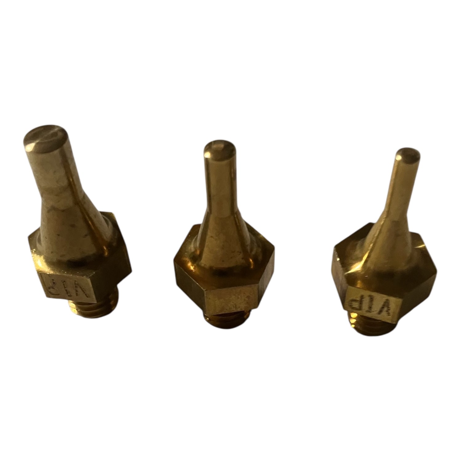 VIP brass tip set 3 pc