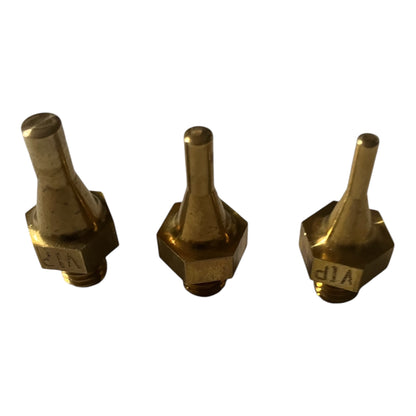 VIP brass tip set 3 pc
