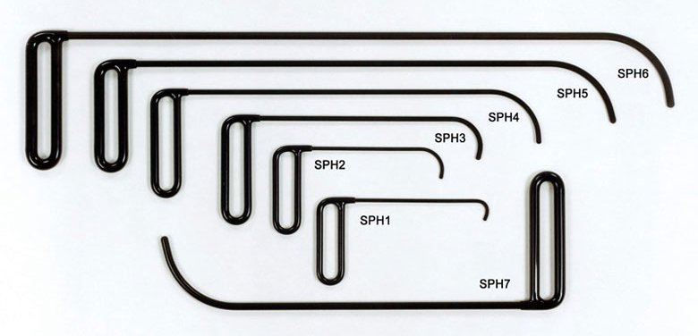 Side Panel Hook Set Dentcraft - Euro Dent Tools