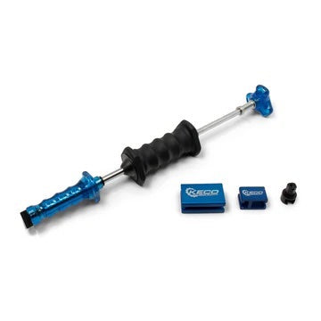 Keco 2,5 pound slidehammer steel with 2 adapters