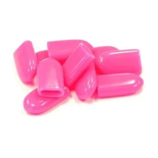 Pink soft pushing caps 10pc PNKTIP