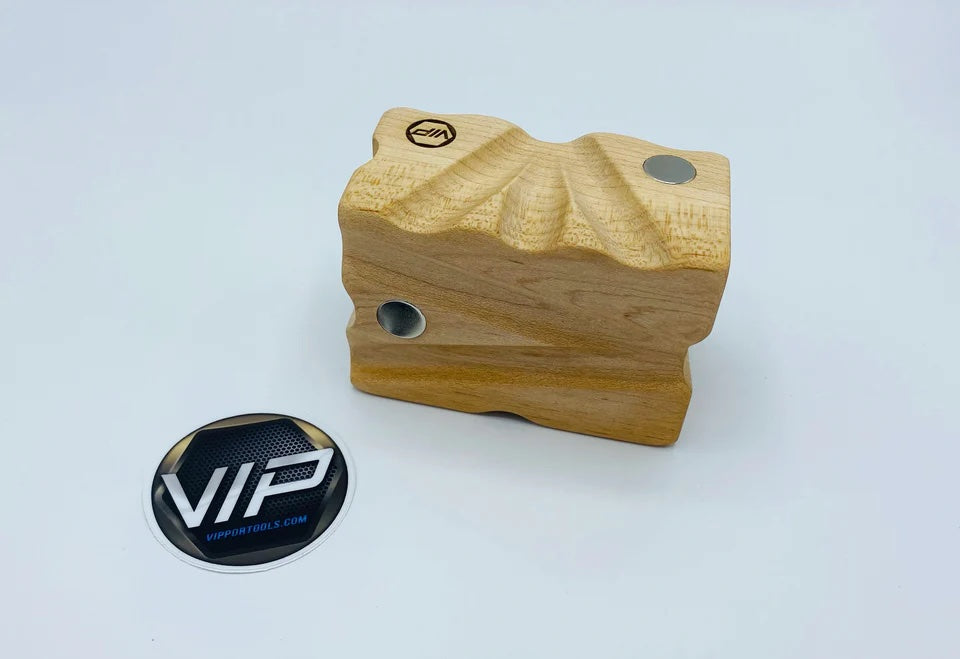 VIP magnetic hardwood support block