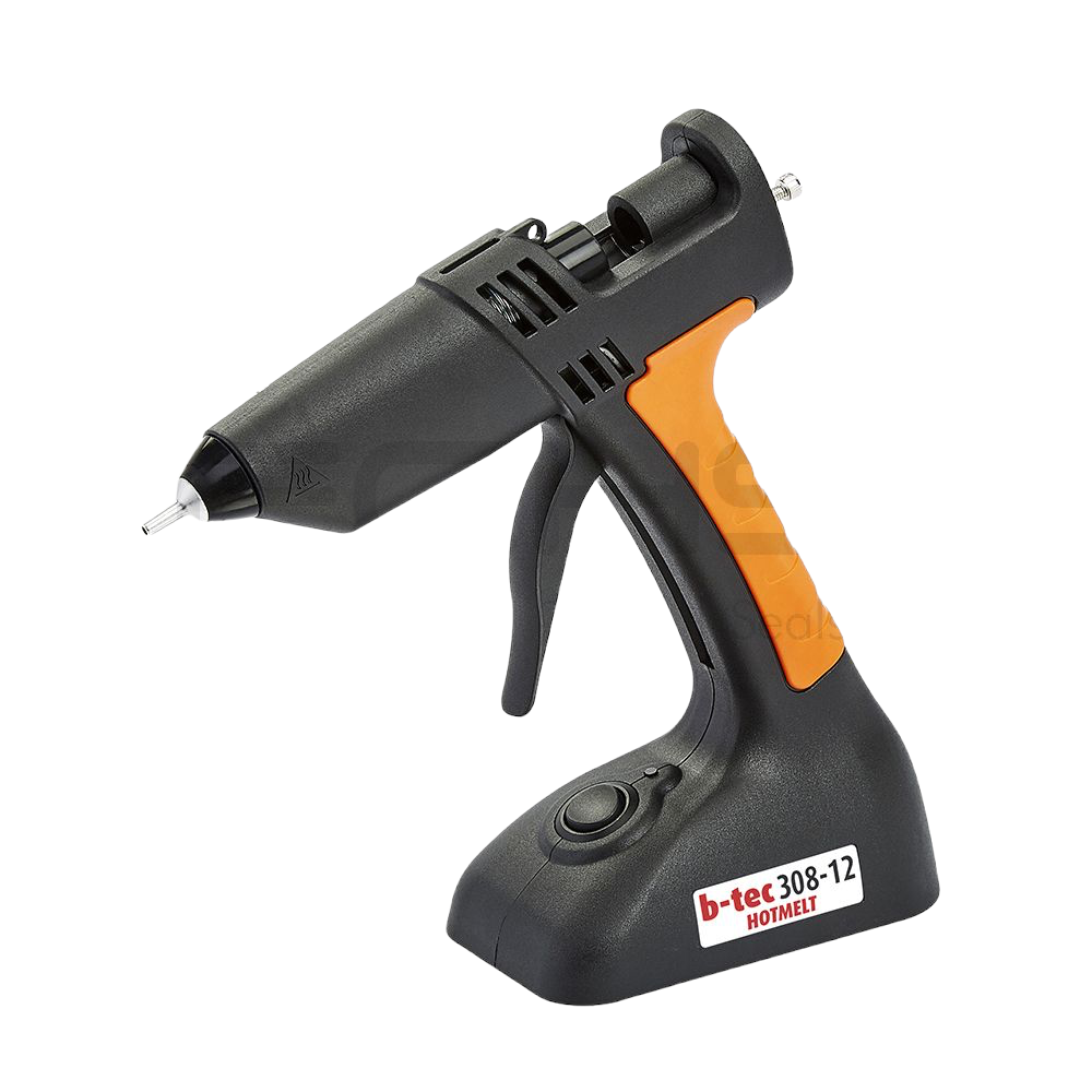 Tec battery glue gun with DeWalt adapter