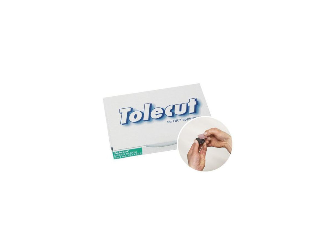 Tolecut Sheets Green 2500 Grit Sand Paper - Euro Dent Tools